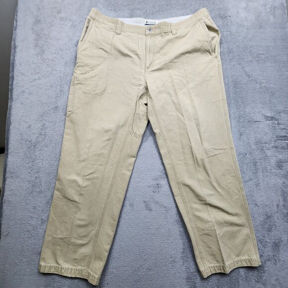 Columbia Other - Columbia ROC Mens 40 Beige Pants 100% Cotton Outdoor Hiking Utility Casual Wear